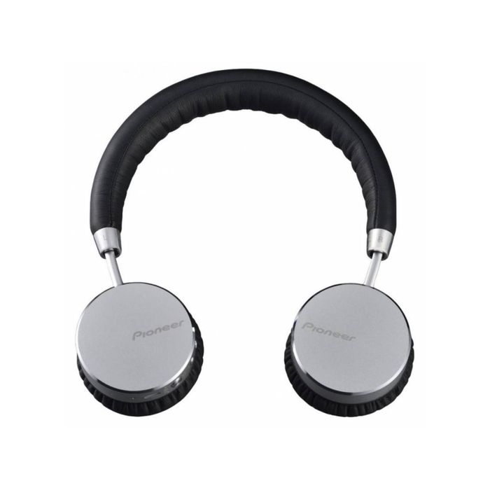 Гарнитура Pioneer SE-MJ561BT-S, Bluetooth, мониторная, оголовье, цвет серебро