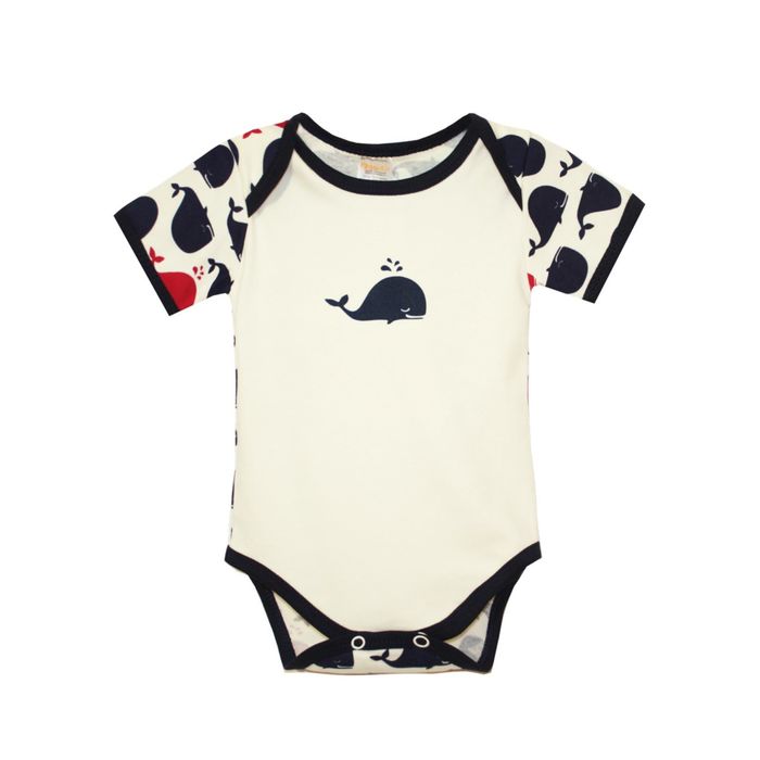 Боди детское "КИТёнок", рост 86 см, цвет синий 9608