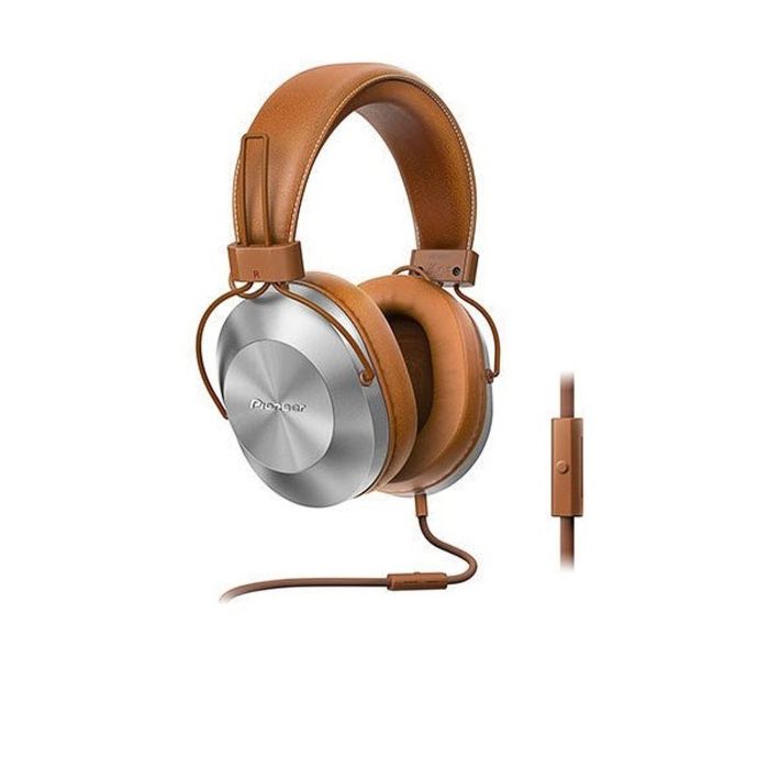 Наушники Pioneer SE-MS5T-T, мониторные, оголовье, провод 1.2 м, коричневые
