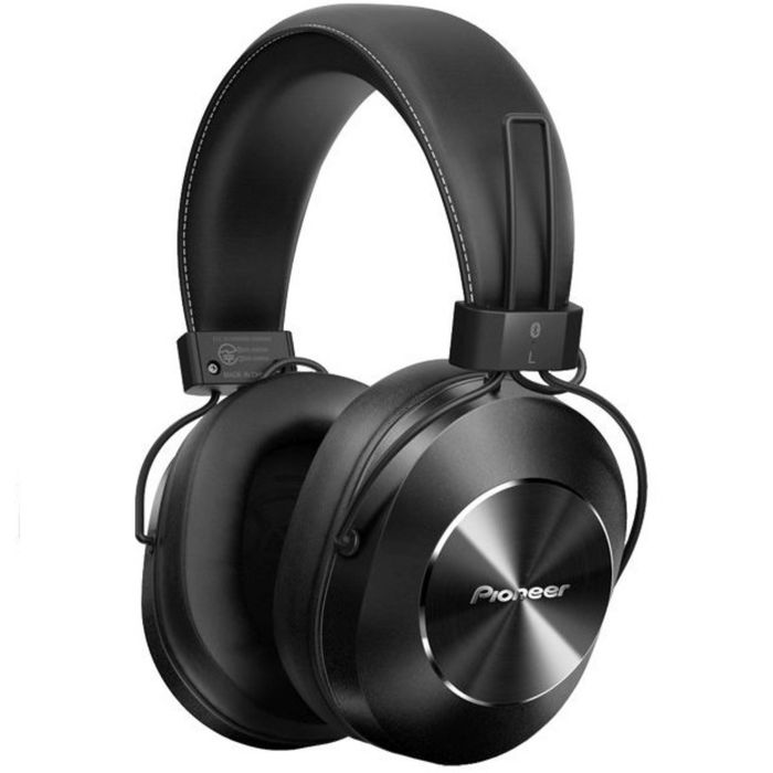 Наушники Pioneer SE-MS7BT-K, Bluetooth, мониторные, оголовье, провод 1.2 м, черные