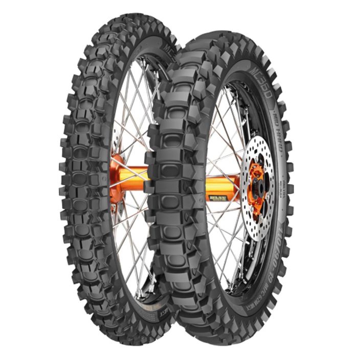 Мотошина Metzeler MC360 MID HARD 110/90 R19 62M TT Rear Кросс