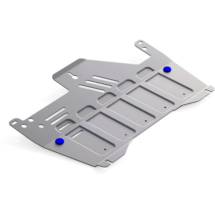 Защита картера и КПП Rival для Nissan Murano (V - 3.5) 2009-2016, крепеж в комплекте, алюминий 4 мм