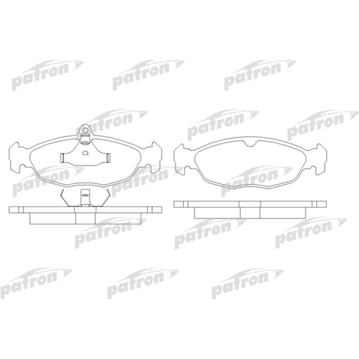 Колодки тормозные Patron PBP732