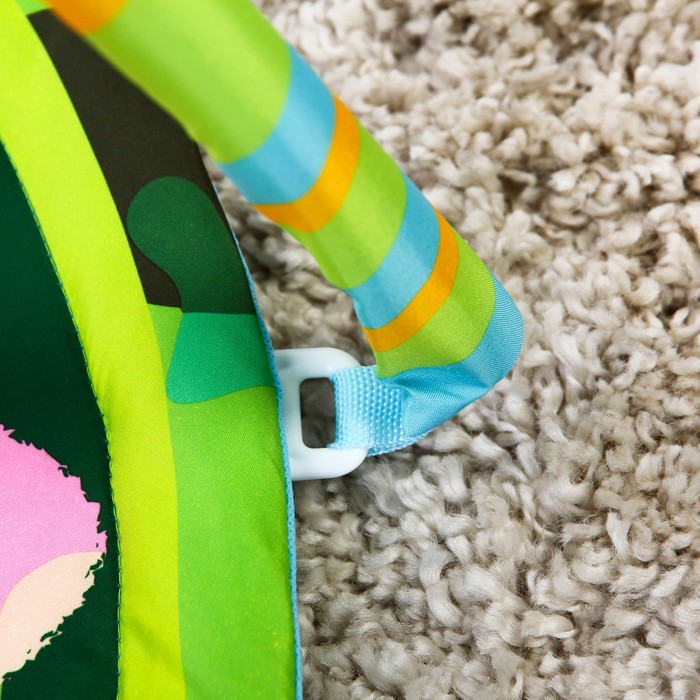 Коврик развивающий с дугами, 5 погремушек