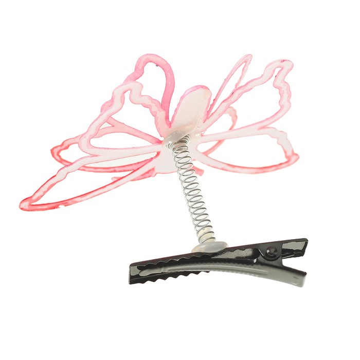 Карнавальный зажим "Бабочка", цвета МИКС
