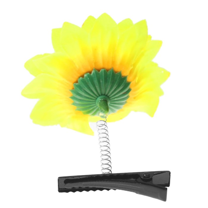 Карнавальный зажим "Подсолнух"