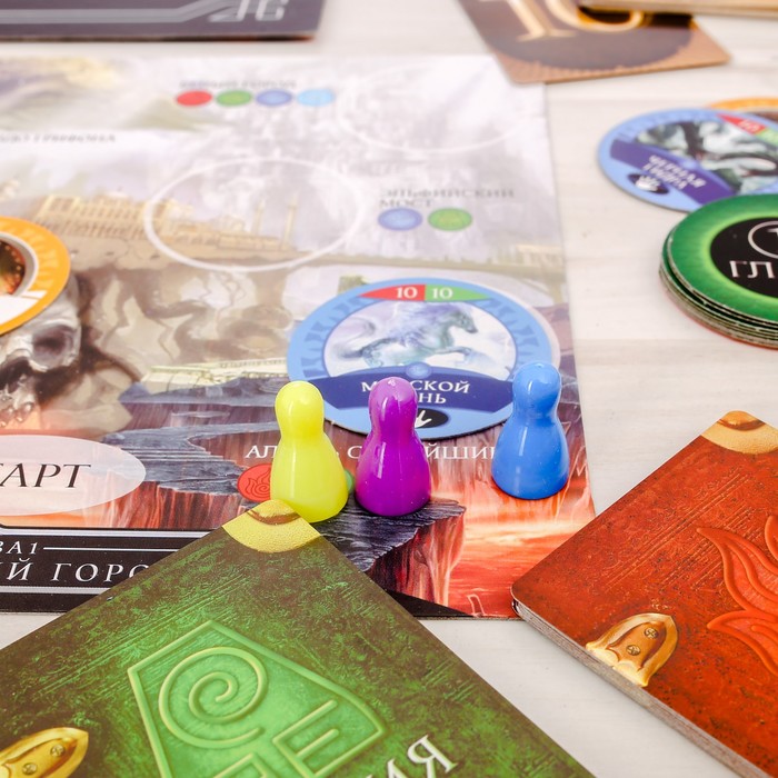 Настольная игра "Фантастические звери. Битва стихий"