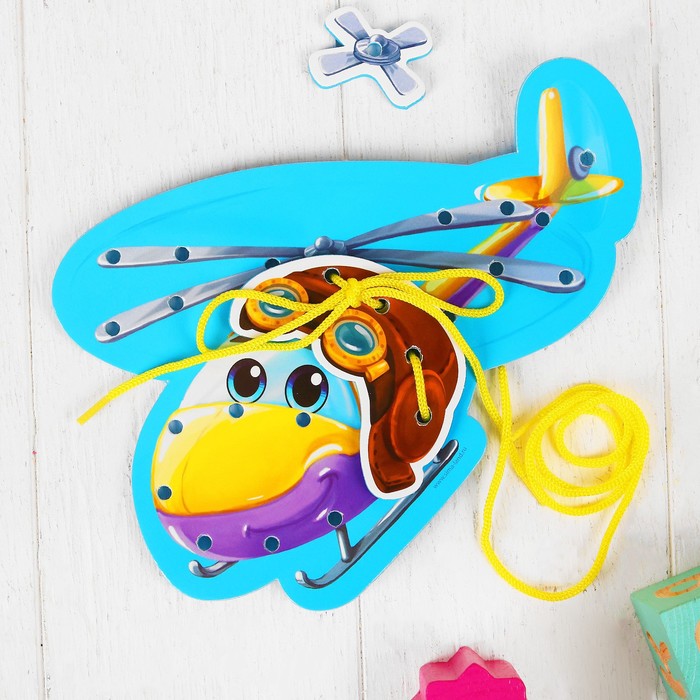 Шнуровка мягкая "Самолёт"