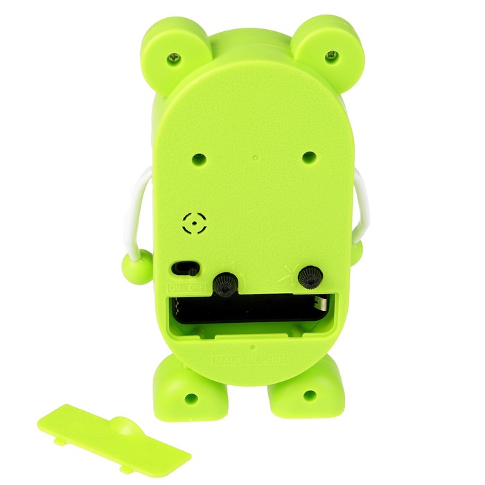 Будильник. Серия Фигурка. Фрукт с мордочкой, микс 9*17см