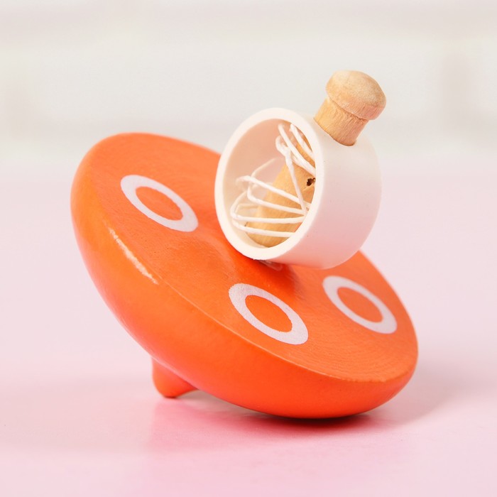 Волчок с веревочкой малый, МИКС