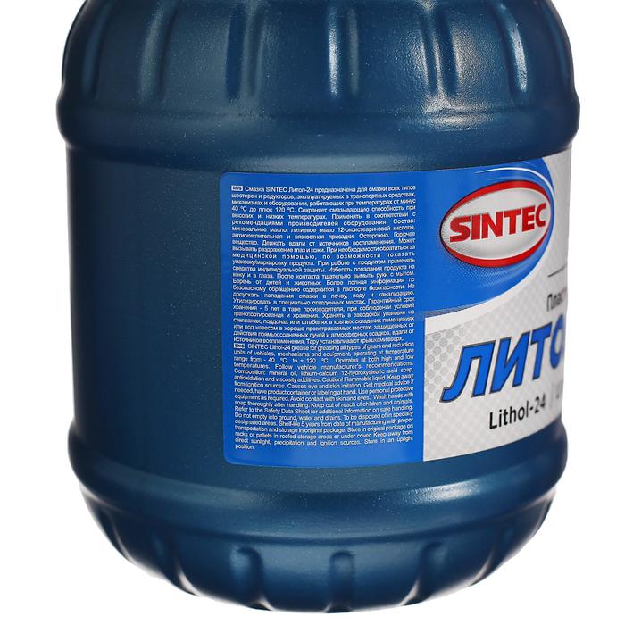фото Пластичная смазка sintec литол-24, 800 г