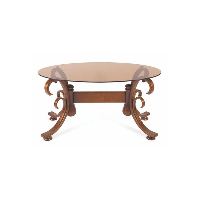 Стол журнальный СЖ4, темный тон