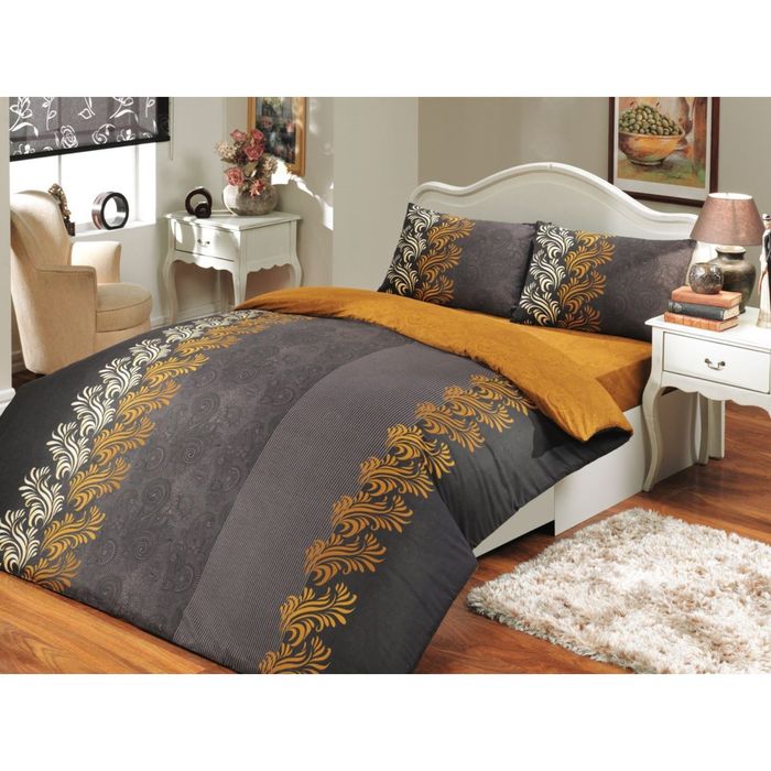 КПБ "ELIOT" 1,5 сп., размер 160х220, 160х240, 50х70, 70х70 по 1 шт., цвет серый, ранфорс