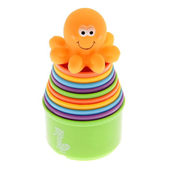 Набор для ванной «Забавные игры», 11 предметов, МИКС