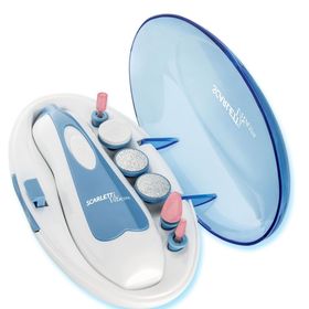 

Аппарат для маникюра и педикюра Scarlett SC-MS95007, 6 насадок, 2*ААA, синий