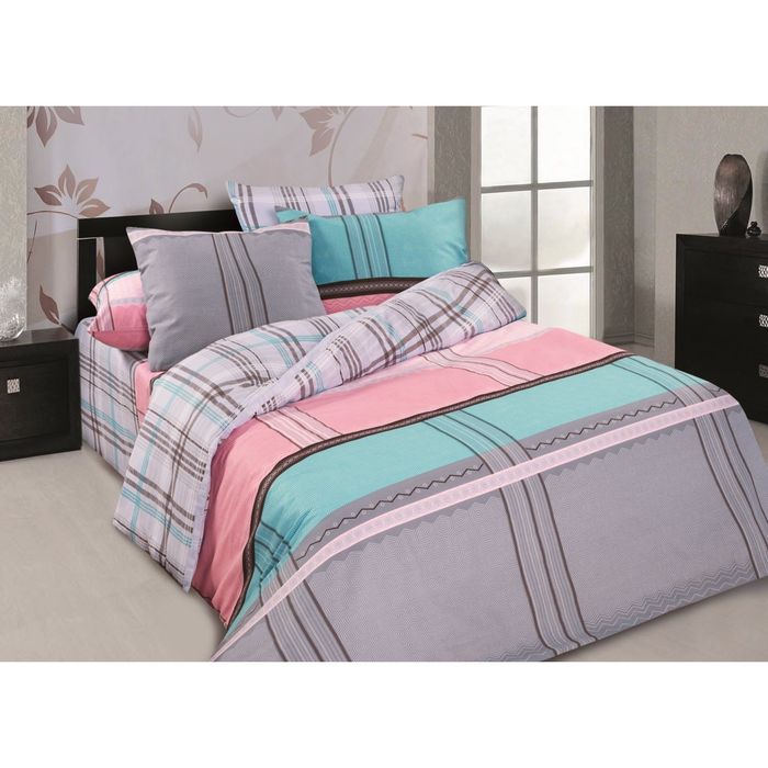 КПБ "Дельта" евро, 240х220 см, 200х220 см, 70х70 см-2 шт., ранфорс 130