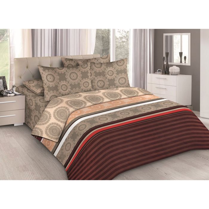 КПБ "Леонардо 2" дуэт, 240х220 см, 145х215 см-2 шт., 70х70, 50х70 по 2 шт., ранфорс