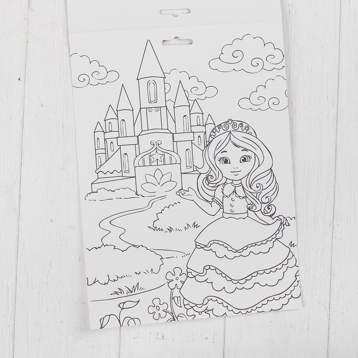 Фреска с полубусинами "Для тебя!", пони