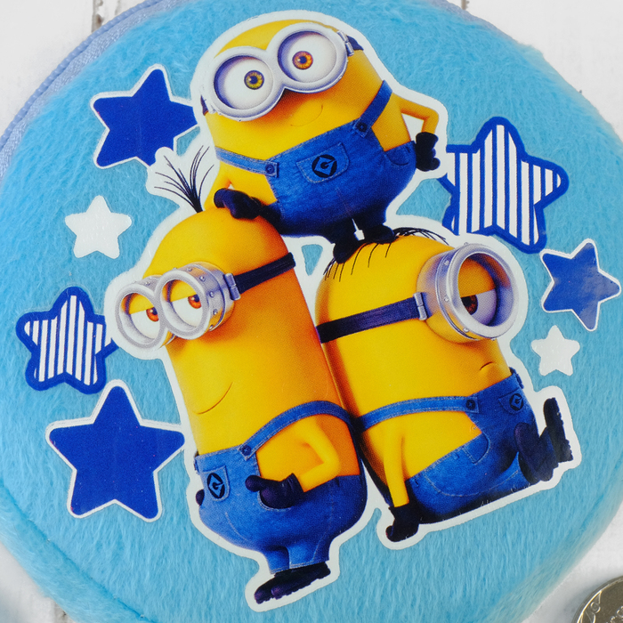 Детский кошелек "Миньоны" Гадкий Я, 9х9cм