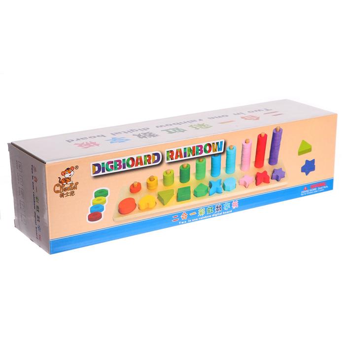 Набор для развития логики и счёта "Учим цифры и цвета"