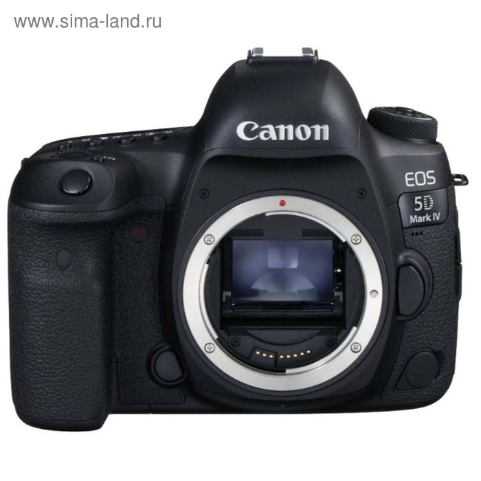 фото Зеркальный фотоаппарат canon eos 5d mark iv, 30.4mpix 3.2", 1080 p, без объектива, черный