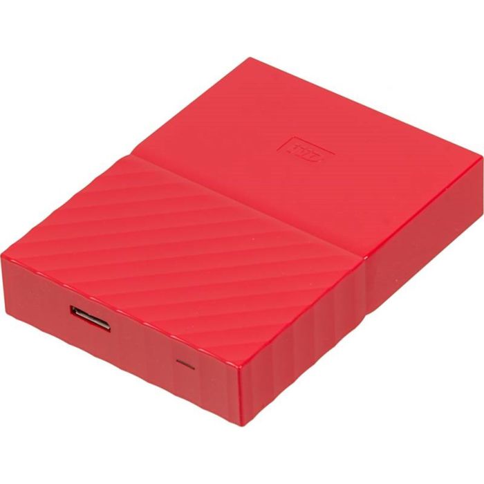 Внешний жесткий диск WD USB 3.0 4 Тб WDBUAX0040BRD-EEUE My Passport 2.5", красный