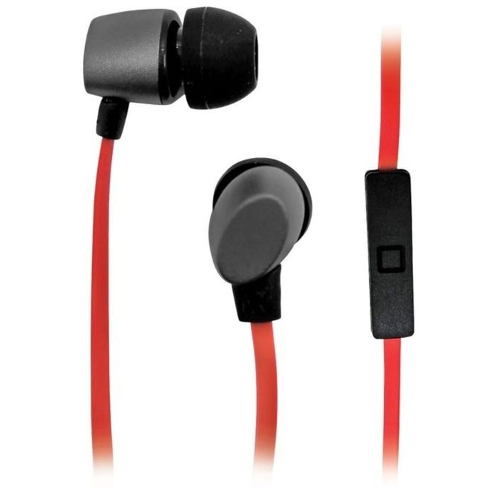 Гарнитура BBK EP-1560S, вкладыши, в ушной раковине, провод 1.2 м, серо-оранжевая