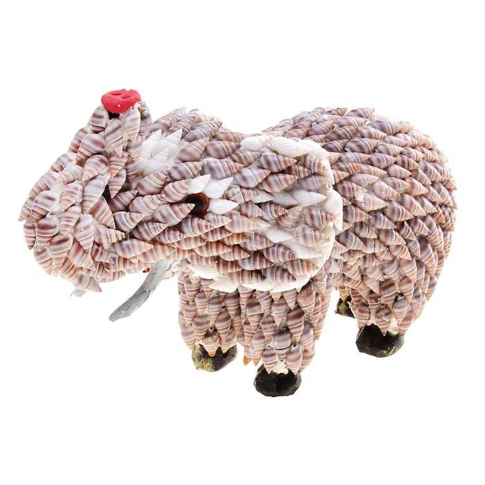 Сувенир из ракушек "Слон"