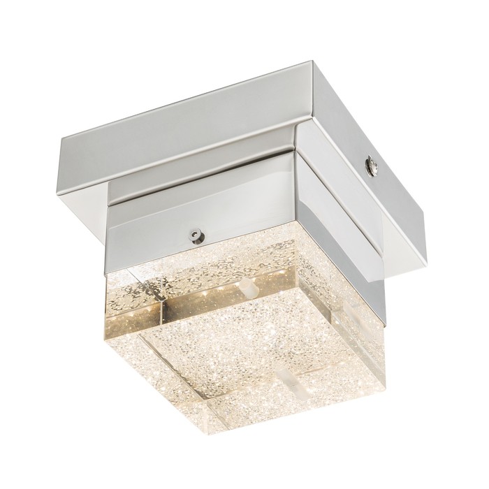 Светильник CLUEGO 1x6Вт LED хром 12x12x10,3см