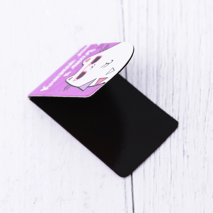 Набор магнитных закладок "Из жизни котика", 4 шт.