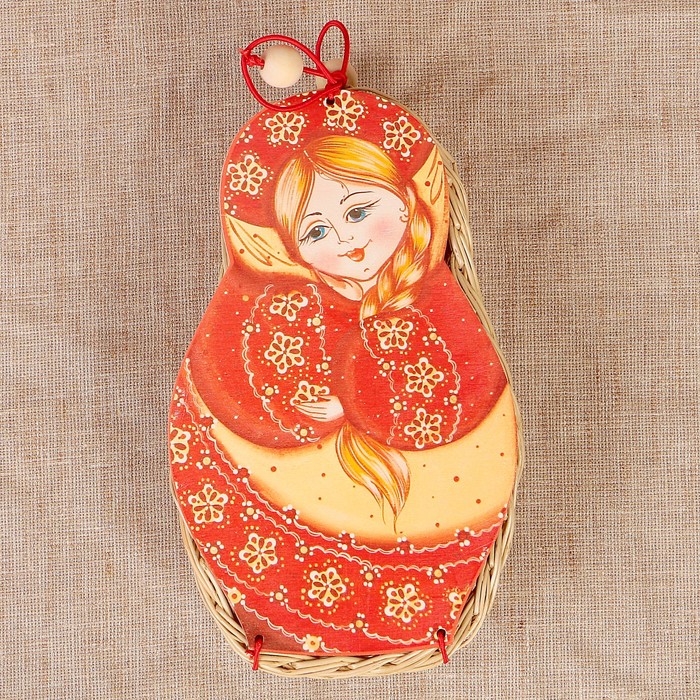 Футляр подарочный «Сударушка», малая, ива 12х5х20 см