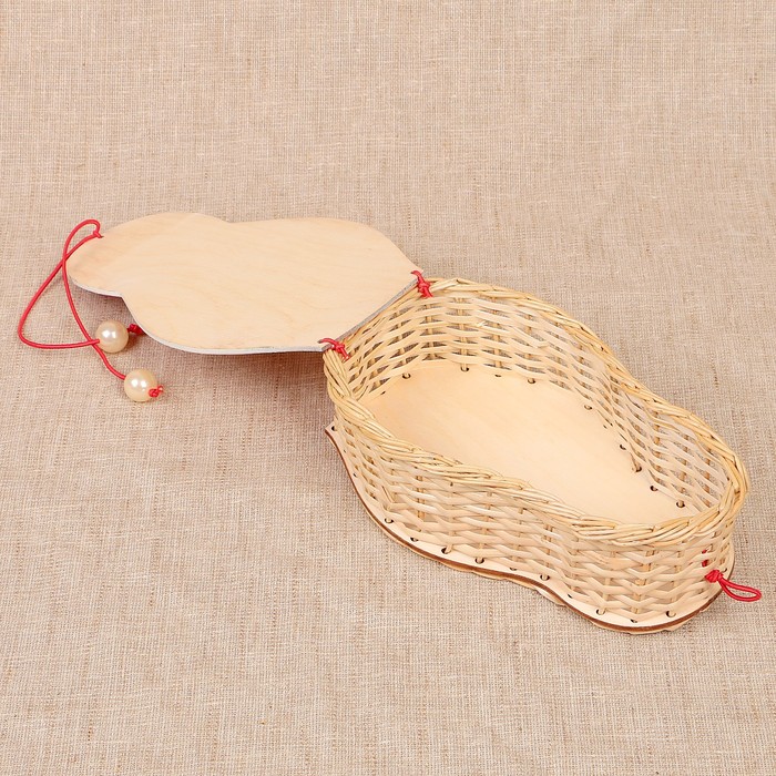 Футляр подарочный «Матрёшка Ладушка», малая, ива 12х5х20 см