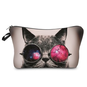 

Косметичка Cat in glasses, 20х14х4 см