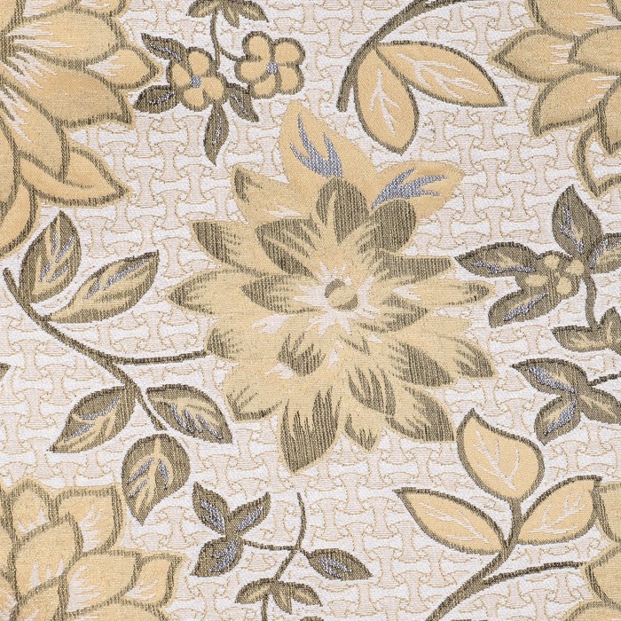 Накидка на кресло "Этель" Роскошь бежевый 70х160 см