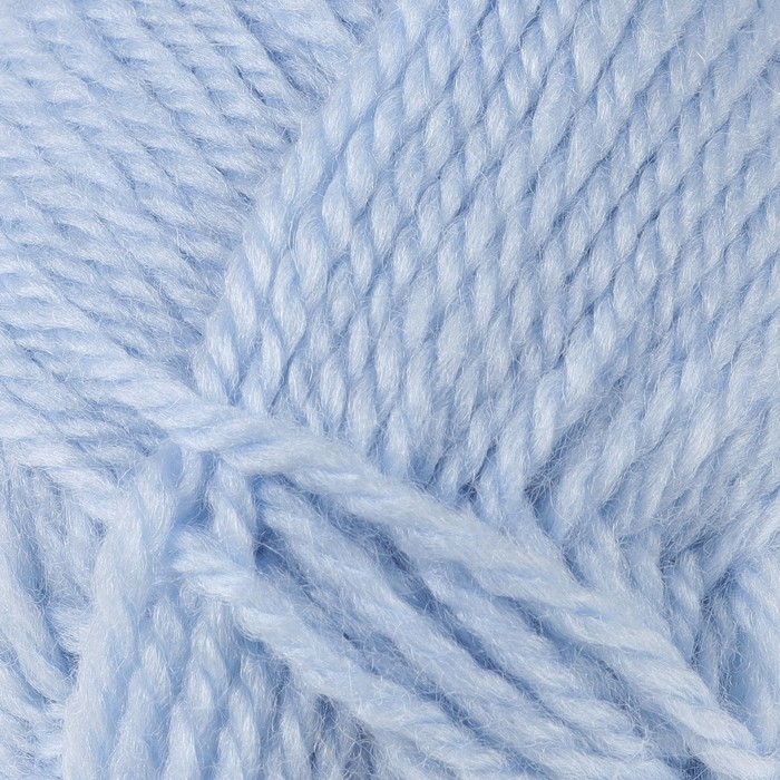 Пряжа "Woolly Baby" 30% шерсть,50% акрил, 20% полиамид 148м/50гр (К544 голубой)