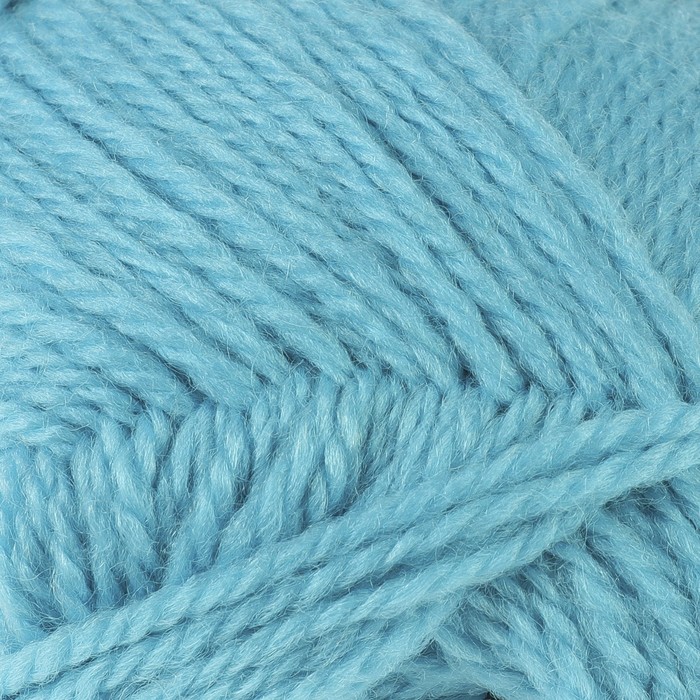 Пряжа "Woolly Baby" 30% шерсть,50% акрил, 20% полиамид 148м/50гр (К515 яр. голубой)