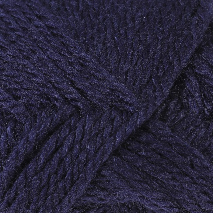 Пряжа "Woolly Baby" 30% шерсть,50% акрил, 20% полиамид 148м/50гр (К632 т. синий)
