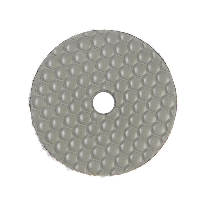 Алмазный гибкий шлифовальный круг TUNDRA "Черепашка", для сухой шлифовки, 100 мм, № 3000