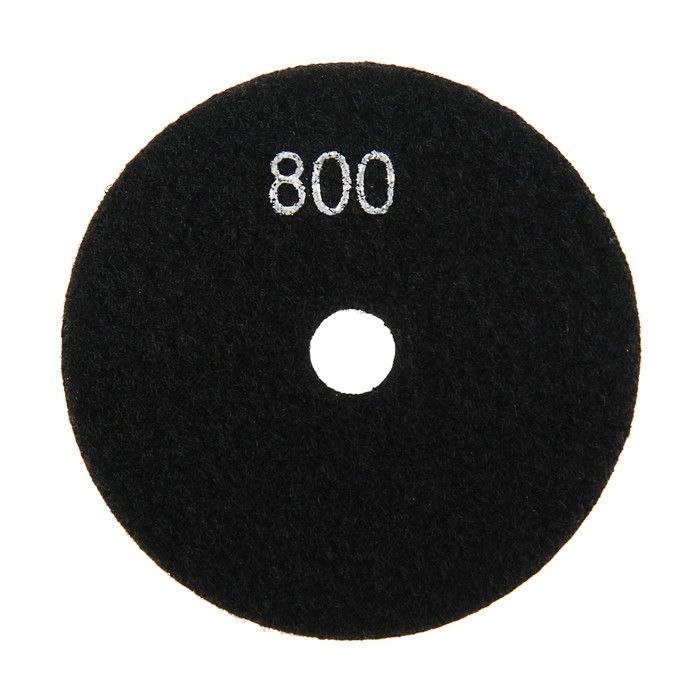 Алмазный гибкий шлифовальный круг TUNDRA "Черепашка", для мокрой шлифовки, 100 мм, № 800