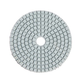 Алмазный гибкий шлифовальный круг TUNDRA "Черепашка", для мокрой шлифовки, 100 мм, № 100