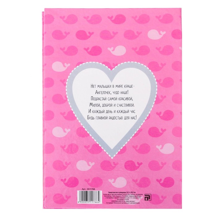 Свидетельство о рождении "Боди кит"