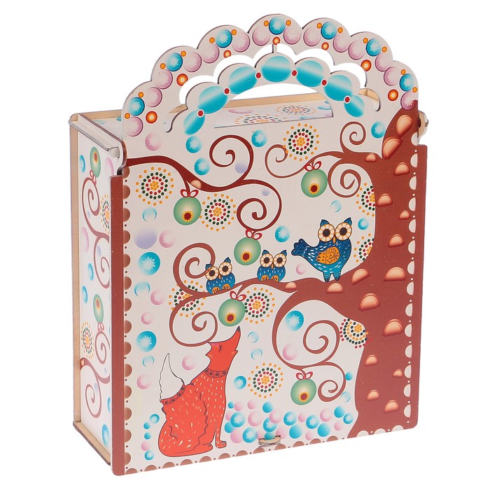 Футляр подарочный «Лисичка», 21,5х28,3х8,5 см