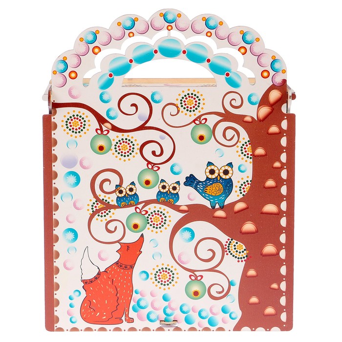 Футляр подарочный «Лисичка», 21,5х28,3х8,5 см