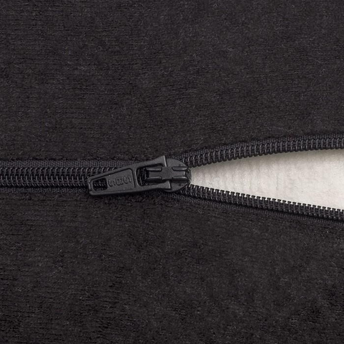 Анатомическая подушка на стул Rosava Sit 42х39 см, белый, велюр Memory Foam, 100% пэ