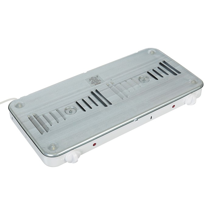 Плитка электрическая "Пскова-2" ЭПТ-2/2,0-220, нержавеющая чаша, 2000 Вт, белый