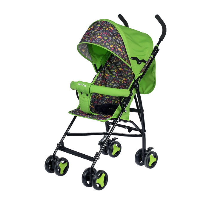 Коляска-трость Bi-Bi, цвет зелёный
