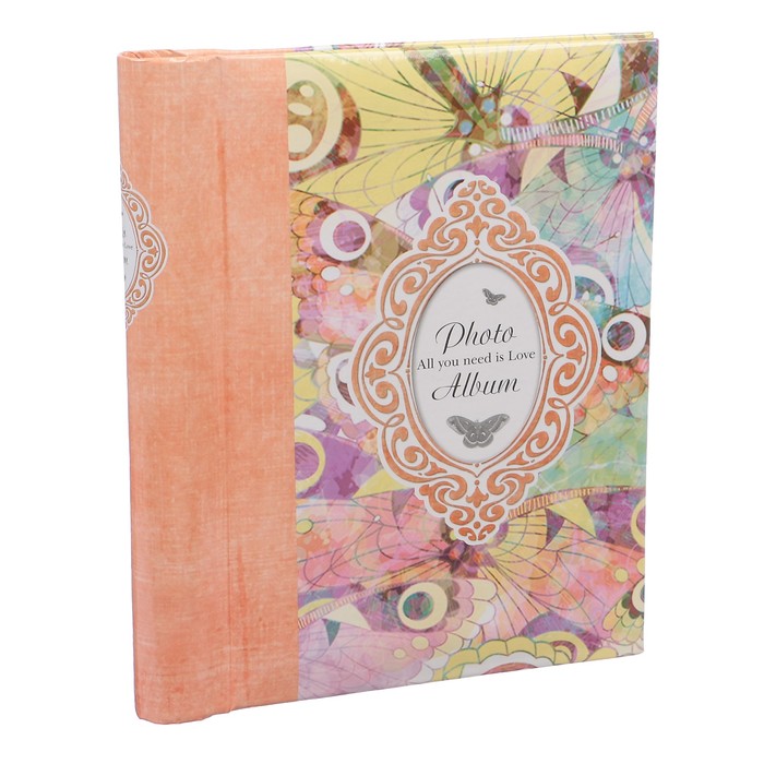 Фотоальбом магнитный 15 листов "Полёт бабочек" 19,5х16х2 см