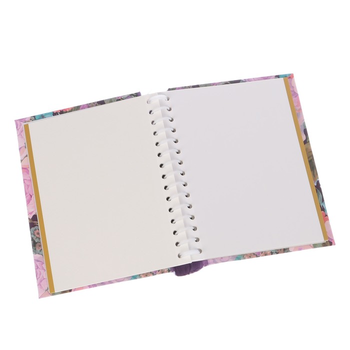 Фотоальбом магнитный 15 листов "Счастливые моменты. Время цветов" 19,5х16х2 см