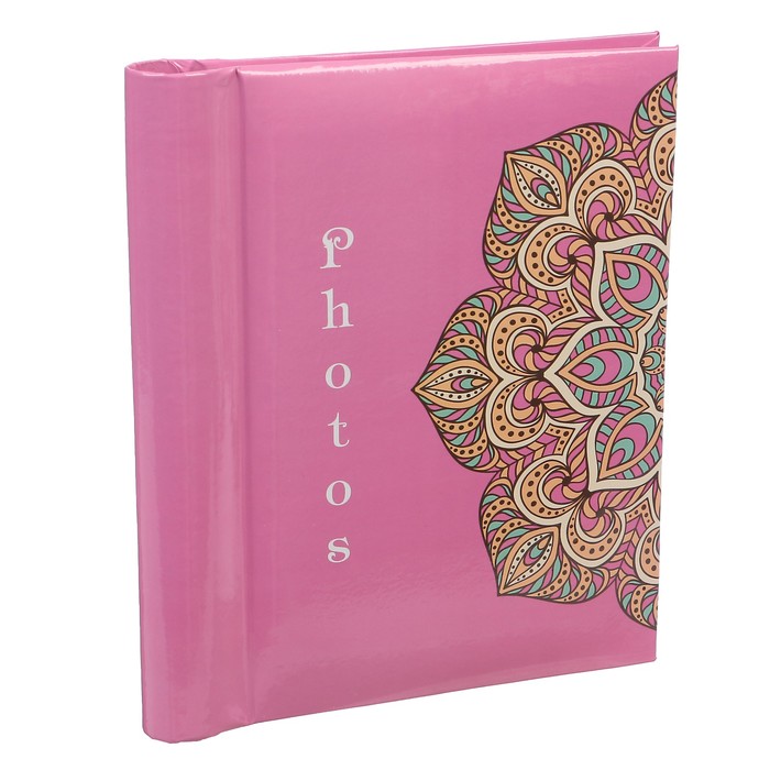 Фотоальбом магнитный 15 листов "Мандала" 19,5х16х2 см