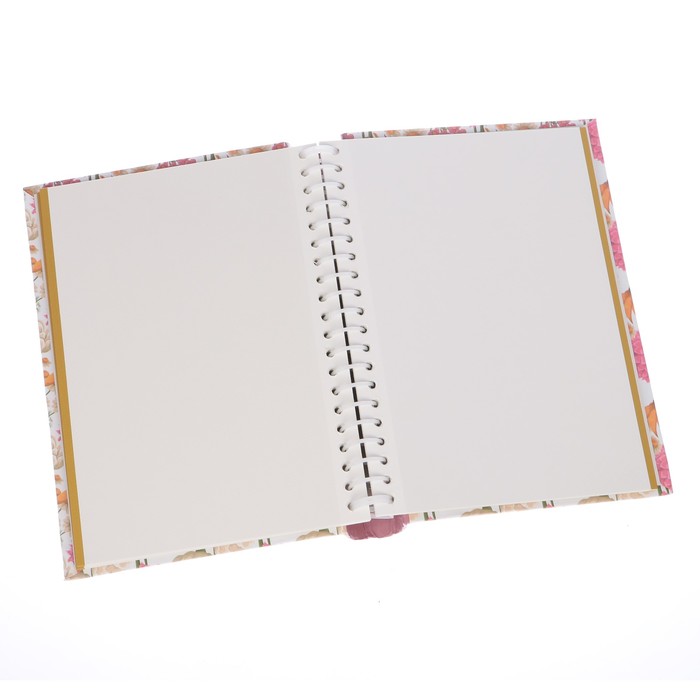 Фотоальбом магнитный 20 листов "Счастливые моменты. Время цветов" 25,5х20х2,8 см